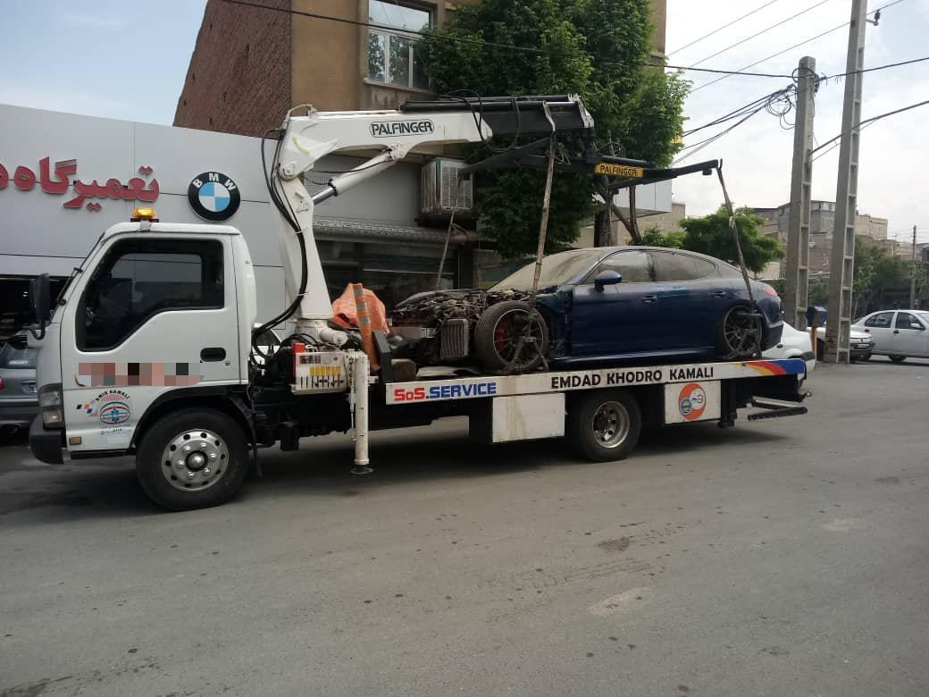 حمل خودرو غرب تهران