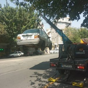 یدک کش نیسان دکل دار