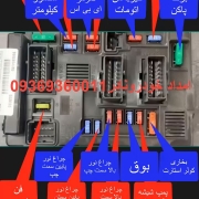 راهنمای جعبه فیوز پژو 206 4 راهنمای جعبه فیوز پژو 206